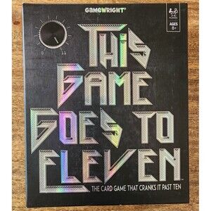 NEW This Game Goes To Eleven Card Game | GameWright | Ages 8+ FUN